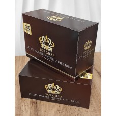 TOP GILZA з коричневим фільтром 500 ШТ